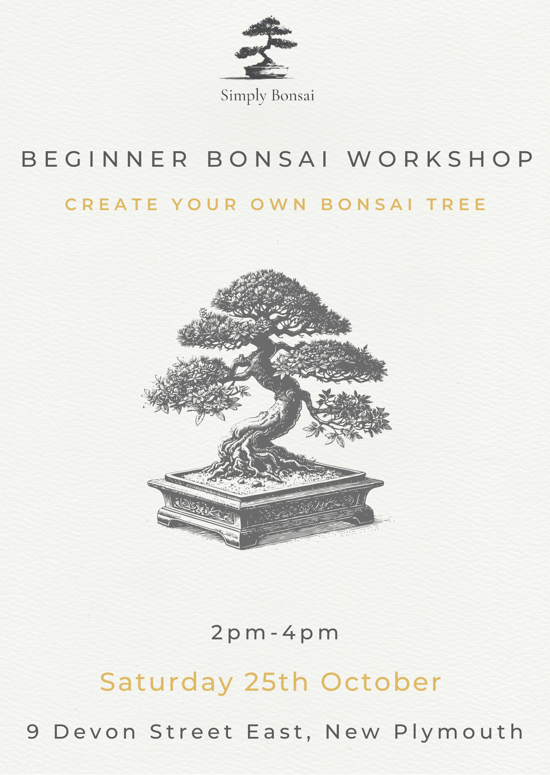 Beginner Bonsai Classes NZ – Simply Bonsai